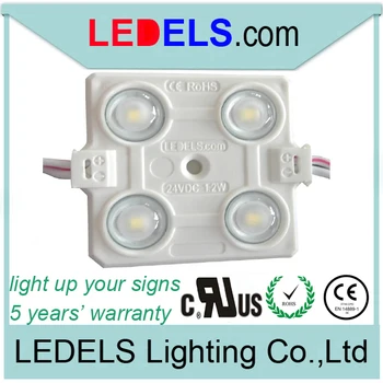 CE ROHS c/UL 5 év garancia 1.2 w 88lm 24v 4-led modul iratkozzon doboz világítás kültéri vízálló