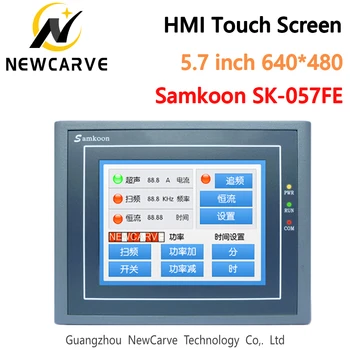 Samkoon SK -057FE HMI érintőképernyő 5.7 Colos 640*480 USB Host Ember-Gép Interfész Kijelző Newcarve