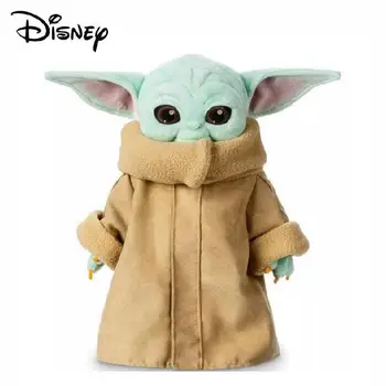 2021 Új Disney-Star Wars-Plüss Yoda Mester Az Idegenek mandalore-i Rajzfilm Baba Babák gyermekjátékok Új Év Karácsonyi Ajándékok