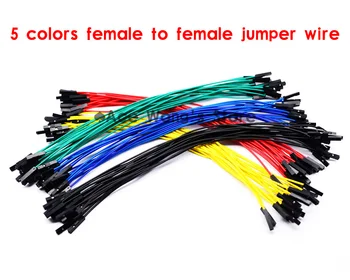 Ingyenes szállítás 100-as Új 1p, hogy 1p 20 cm 5 szín női áthidaló vezetéket a Dupont kábel