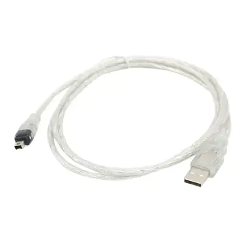 50% Állomásról 1,5 m USB IEEE 1394 Firewire 4 Pin Adapter Kábel Átalakító Kábel iLink