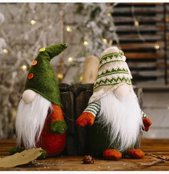 Kézzel Készített Karácsonyi Manó Karácsonyi Dekoráció Állandó Svéd Gnome Tomte Barátja Játékszer Díszek Hálaadás Napi Ajándékok Barátnője Gyermek