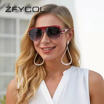 ZFYCOL Márka Divat Gótikus Steampunk Napszemüveg Férfiak Nők Márka Tervezője Vintag Fém Keret Árnyalatok Utazási Szemüvegek, napszemüvegek