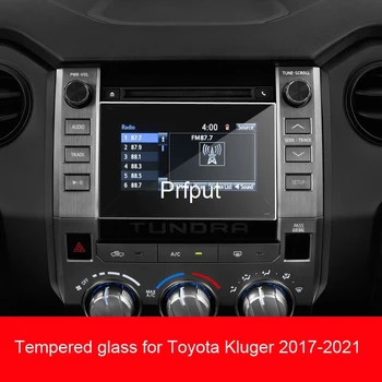 Edzett üveg védőfóliát A Toyota Tundra 2017-2021 Autós GPS navigáció film LCD képernyő Anti-semmiből Film Tartozékok