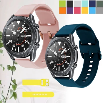 Samsung Galaxy 3 Óra 45 intelligens karóra 41 mm-es Szilikon sáv a Galaxy watch3 Cserélhető Sport Karkötő, óraszíj Watchband
