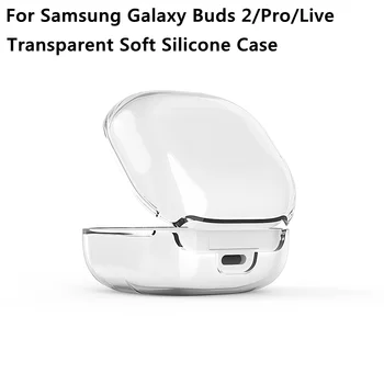 Átlátszó Puha TPU tok Samsung Galaxy Buds2 Rügyek Pro Live Esetben A Galaxy Rügyek 2 Rügyek Élő Pro Tiszta Szilikon Borító Érdekesség