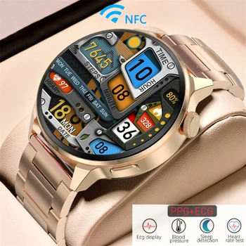 2022 Új NFC Smart Órák Férfi Sport GPS Mozgását Nyomon követni a Divat, a Nők Bluetooth Hívás Egyéni Telefonos EKG Smartwatch Az Android-IOS