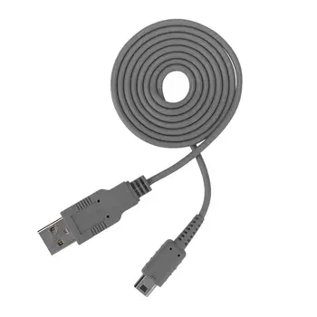 1m USB töltőkábel a Nintendo WII U Fogadó Játékvezérlő Adatok Teljesítmény Töltő Vezeték Kábel Gamepad Konzol Tápegység Vonalak