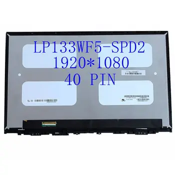 A NEC Laptop, érintőképernyő LP133WF5-SPD2 FHD 1920*1080 40Pin a keret