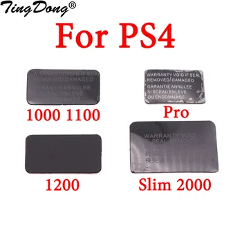 10db Playstation PS4 Slim PS4 slim 2000 /1000 1100/1200/pro konzol Címke, Matrica Ház Shell Matrica Felkínálja Tömítések
