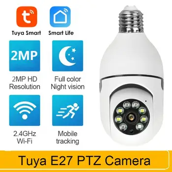 1080P felbontású IP Kamera Tuya Intelligens Megfigyelő Kamera Automatikus Követés Smart Home Security Beltéri WiFi Vezeték nélküli Baba figyelő Kamera