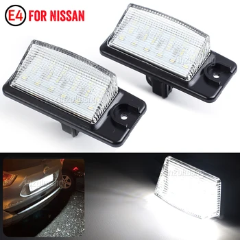 2db LED rendszám Rendszámtábla Lámpa Lámpa Nissan Altima L32 Rogue T32 X-Trail Pathfinder R51 Maxima A35 Murano Z50 Z51