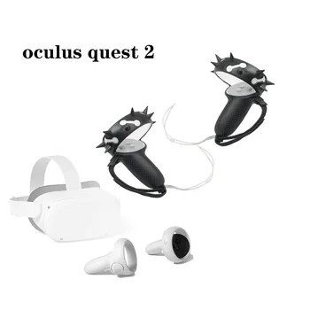 Töltött szilikon kezelni védő tok Oculus Quest 2 vezérlő virtuális valóság tartozékok.