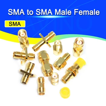 Adapter SMA / RP-SMA, hogy SMA / RPSMA Férfi Plug & Női Jack Egyenesen & derékszögű RF Koaxiális csatlakozó