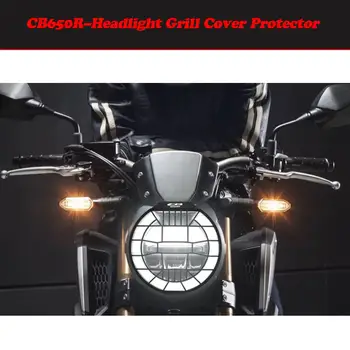 CB 650R Veterán Motorkerékpár Fényszóró Védő fedelet grill Fény Lámpa Fedél Honda CB650R 2018 2019 2020 2021