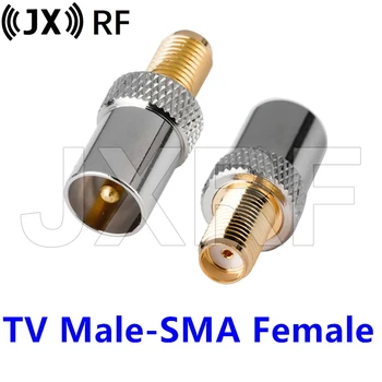 2DB RF Koaxiális Csatlakozó IEC DVB-T TV PAL Férfi-SMA Csatlakozó Adapter