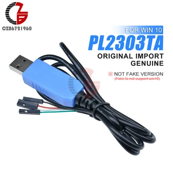 Eredeti 1M PL2303TA USB-TTL Soros Kábel Letöltés Debug Konzol Átalakító Kábel Kompatibilis a Win7 8 10 Cserélje ki PL2303HX