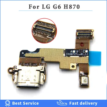 Eredeti Töltő Port Dokkoló Csatlakozó Flex Kábel LG G6 G600 H870 H871 H872T LS993 C Típusú USB Töltő Flex Cabl