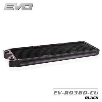 Bykski EVO EV-RD360-CU 360mm 3x120mm Réz Hűtő Hűtési Víz