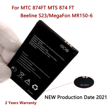 Új 3.8 V B1501 Eredeti Akkumulátor MTS 8920FT MegaFon MR150-6 4G LTE Wi-Fi Zsebében Beeline s23 2300mAh Raktáron Akkumulátorok