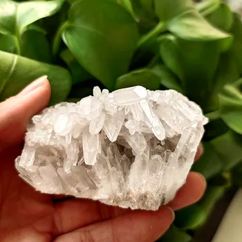 100% - ban Természetes kristály krizantém kő, kristály kazettás Minta a nyílt kristály klaszterek haza díszített kövek, kristályok