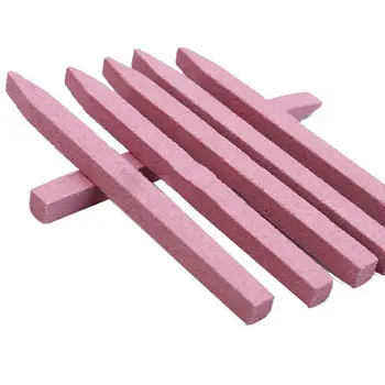 Rózsaszín Kő körömreszelő Kutikula Eltávolító Trimmer Puffer Csiszolás műköröm Pedikűr & Manikűr Eszközök 1DB