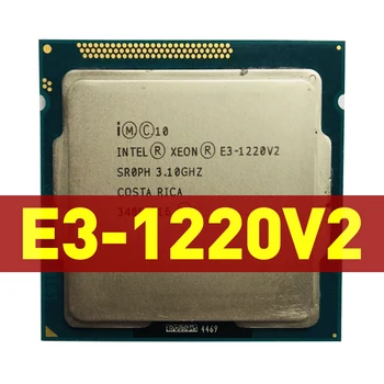 Az Intel Xeon E3-1220 v2 E3 E3-1220v2 1220 v2 3.1 GHz-es Quad-Core CPU Processzor 8M 69W LGA 1155