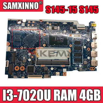 Akemy GS44B GS54B NM-C561 A Lenovo S145-15 S145 Notebook Alaplap CPU I3 7020U RAM 4GB 100% - os Vizsgálat