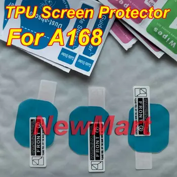 Képernyő Védő Casio A168 A168WA A168W-1 A168W TPU Nano képernyővédő fólia a Nagy Felbontású Anti-shock
