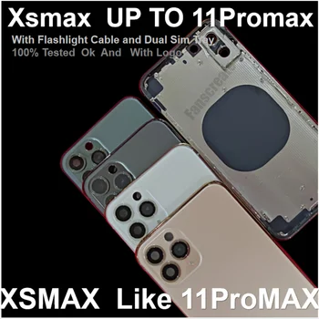 Akkumulátor Fedelét Ház iphone X XR XS MAX 11 PRO MAX ház, XS, MAX 11 PRO MAX，iphone xs max ház, mint 11