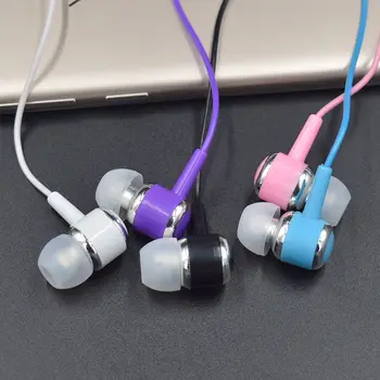 Új 12m Vezetékes Egyetemes In-Ear Fülhallgató, Headset Zene 35 mm-es Fülhallgató Csatlakozó, Sztereó Fülhallgató a Telefon, PC, Laptop, Tablet MP3