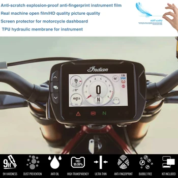 Motoros Klaszter Karcolás Védelem, Fólia képernyővédő fólia Műszerfal Eszköz Indiai FTR 1200S 1200 S 2019 - 2020