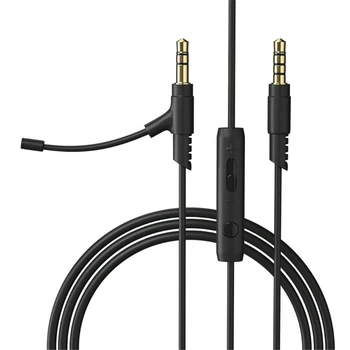 3,5 mm-es VoIP Fejhallgató Kábel a Mikrofon Boompro Gaming Headset V-MODA Crossfade M-100 LP LP2 M-80-as Audio - Line