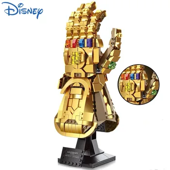 589pcs Disney Marvel Avengers 4THANOS Végtelen Kesztyű Handguard Blokkok Végtelen Drágaköveket Blokkok DIY Játékok, a Gyermekek Ajándékok