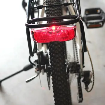 Bicikli Kerékpár Hátsó Fényvisszaverő hátsó Lámpa A csomagtartón NINCS Akkumulátor Alumínium Fényvisszaverő hátsó Lámpa Kerékpár Kiegészítők