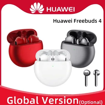 Globális Verzió Huawei FreeBuds 4 TWS Bluetooth Fülhallgató 5.2 Aktív zajszűrő Vezeték nélküli Fejhallgató IPX4 A Mate Pro 40