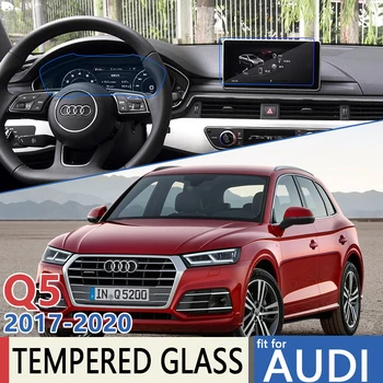 az Audi Q5 FY 80A MK2 2017~2020 Autós Navigációs Eszköz, GPS Ultra-Vékony Film Full Screen Protector Edzett Üveg Tartozékok