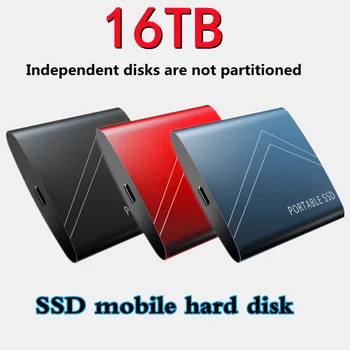 új 16TB 4 TB 3 tb-os 2 tb-os Külső, 1 tb-os SSD 500GB Mobil ssd Merevlemez USB 3.1 Külső SSD Typc-C Hordozható Merevlemez ssd