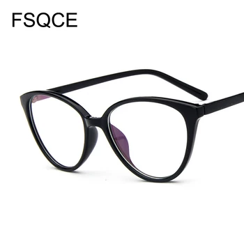 Divat a Nők Macska Szem, Szemüveg Keret, a Férfiak Optikai Glasse Keret Retro Szemüveg Számítógépes Szemüveg Átlátszó üvegek