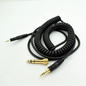 Fejhallgató Adapter Csere Audio kábel kábel vezetékes vonal DIY Audio-Technica ATH-M50x ATH-M40x HD518 HD598 HD595 Fejhallgató